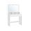 Thumbnail: Dressing table with mirror and light bulbs