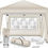 Thumbnail: Gazebo 3 x 3 m Waterproof Pop-Up with 2 side panels