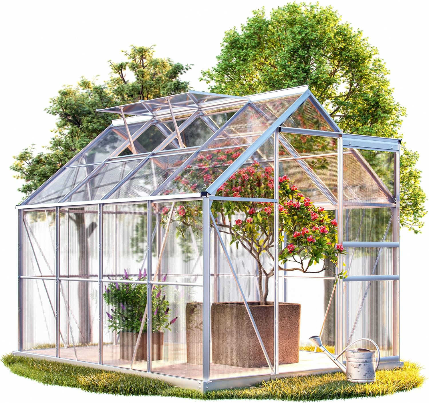 Aluminium Greenhouse, 4,75m²