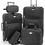 Thumbnail: 4 piece luggage set Suitcase Baggage Luggage - Storable in each other!