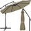 Thumbnail: Parasol Diameter 300 cm with Crank, Cantilever with Stand
