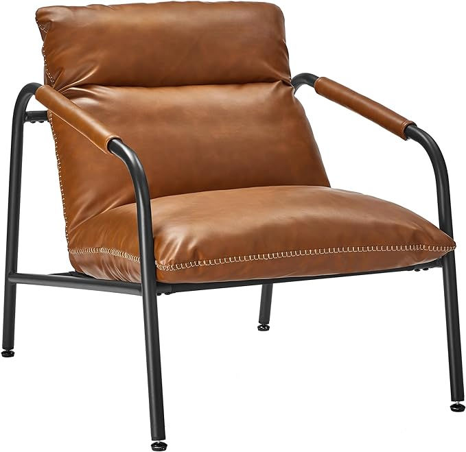 Thumbnail: Armchair PU leather high quality lounge chair