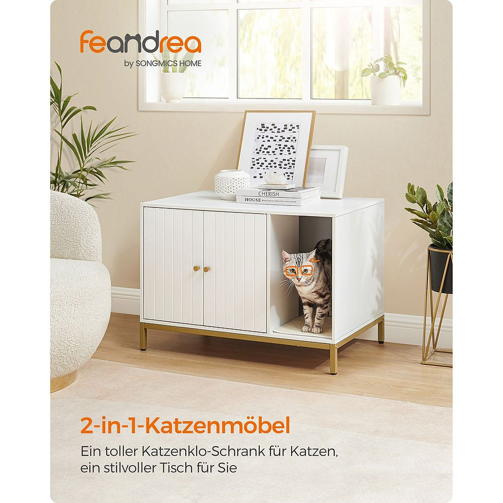 Thumbnail: Litter Box Cabinet Modern stylish