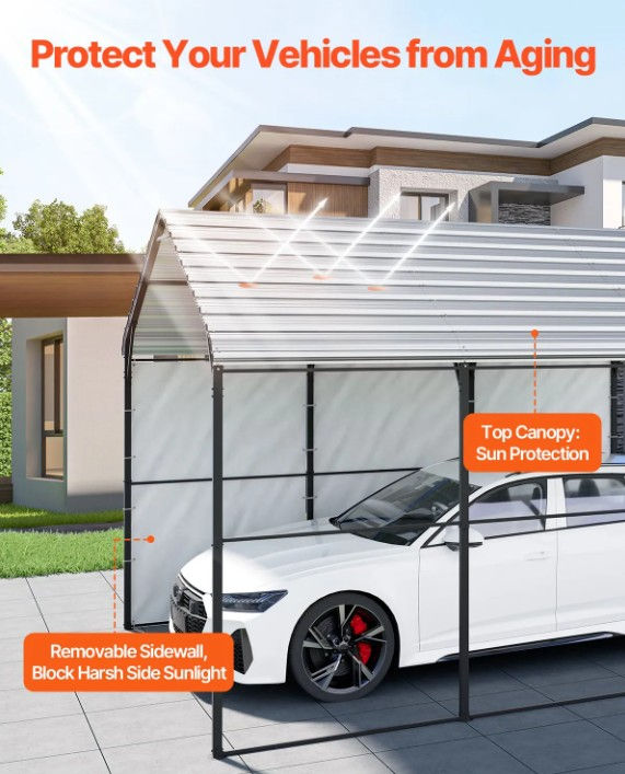 Thumbnail: Heavy Duty Metal Carport