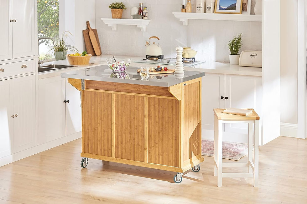 Thumbnail: Kitchen Island  with expandable work surface