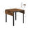 Thumbnail: Industrial style kitchen table for 4 people