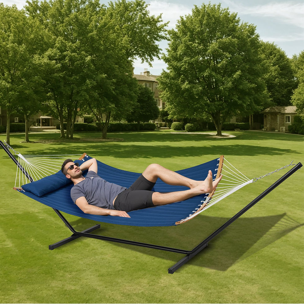 Thumbnail: Hammock with Metal Frame