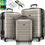 Thumbnail: Travel Suitcase Set 3 Pieces with Luggage Scale,