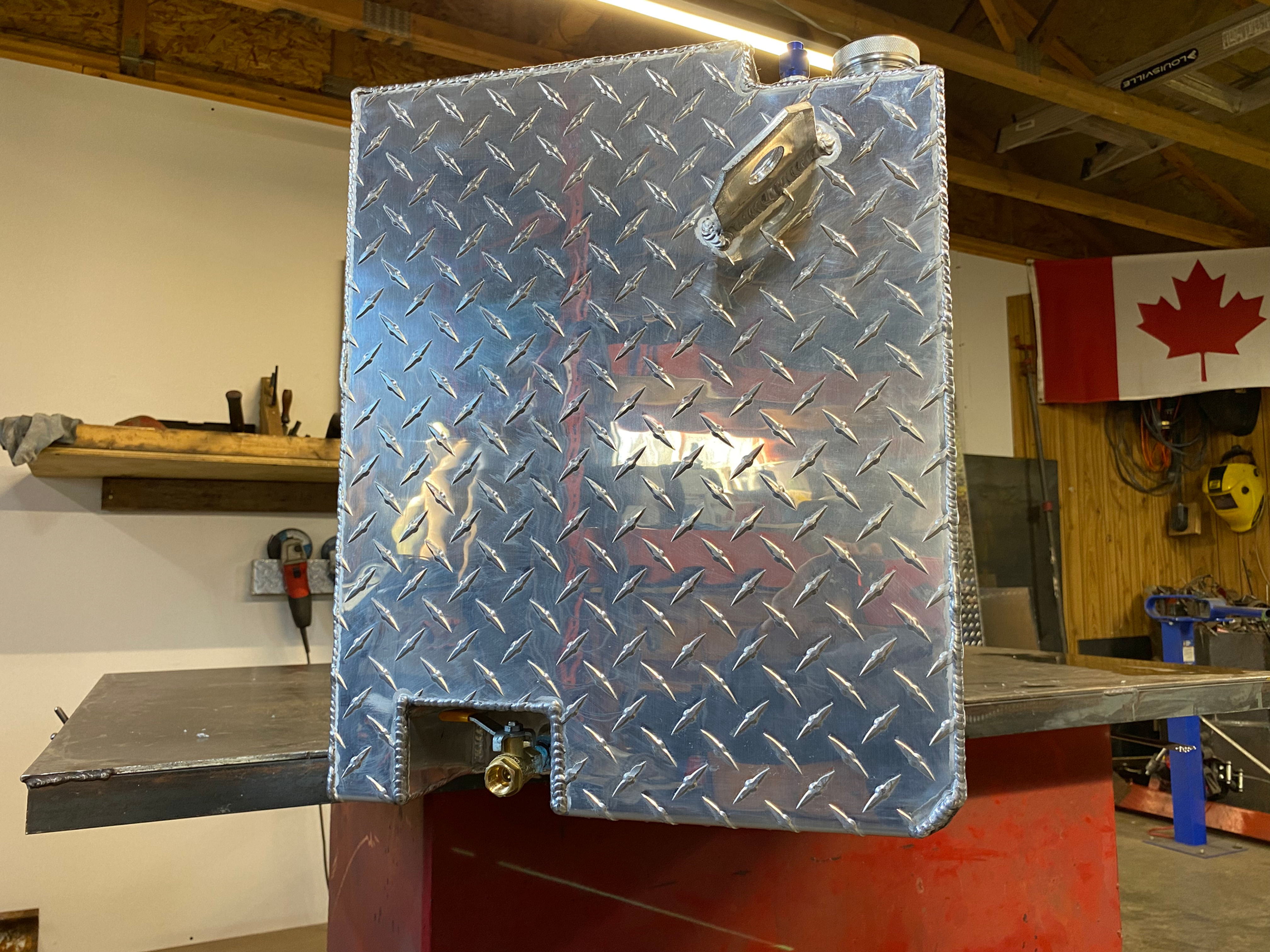 135L Tonneau Cover Compatible Auxiliary Tank
