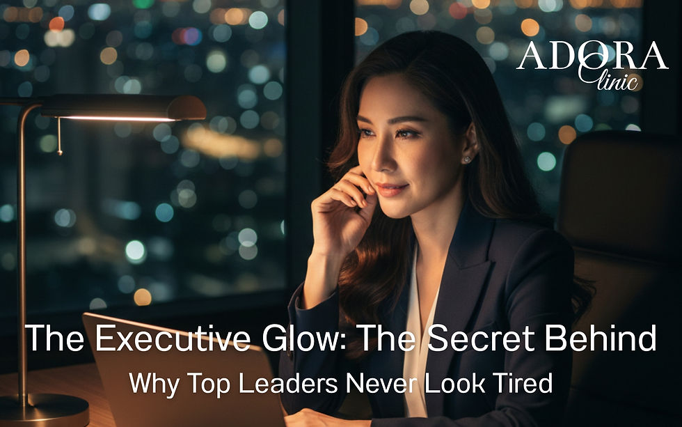 The Executive Glow: The Secret Behind Why Top Leaders Never Look Tired