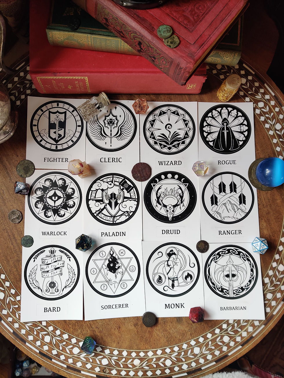 Thumbnail: Barbarian Class Sticker