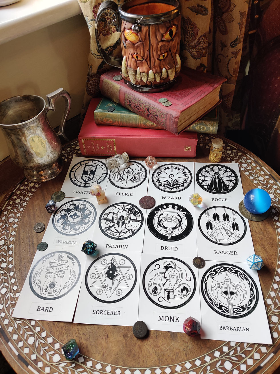 Thumbnail: Cleric Class Sticker