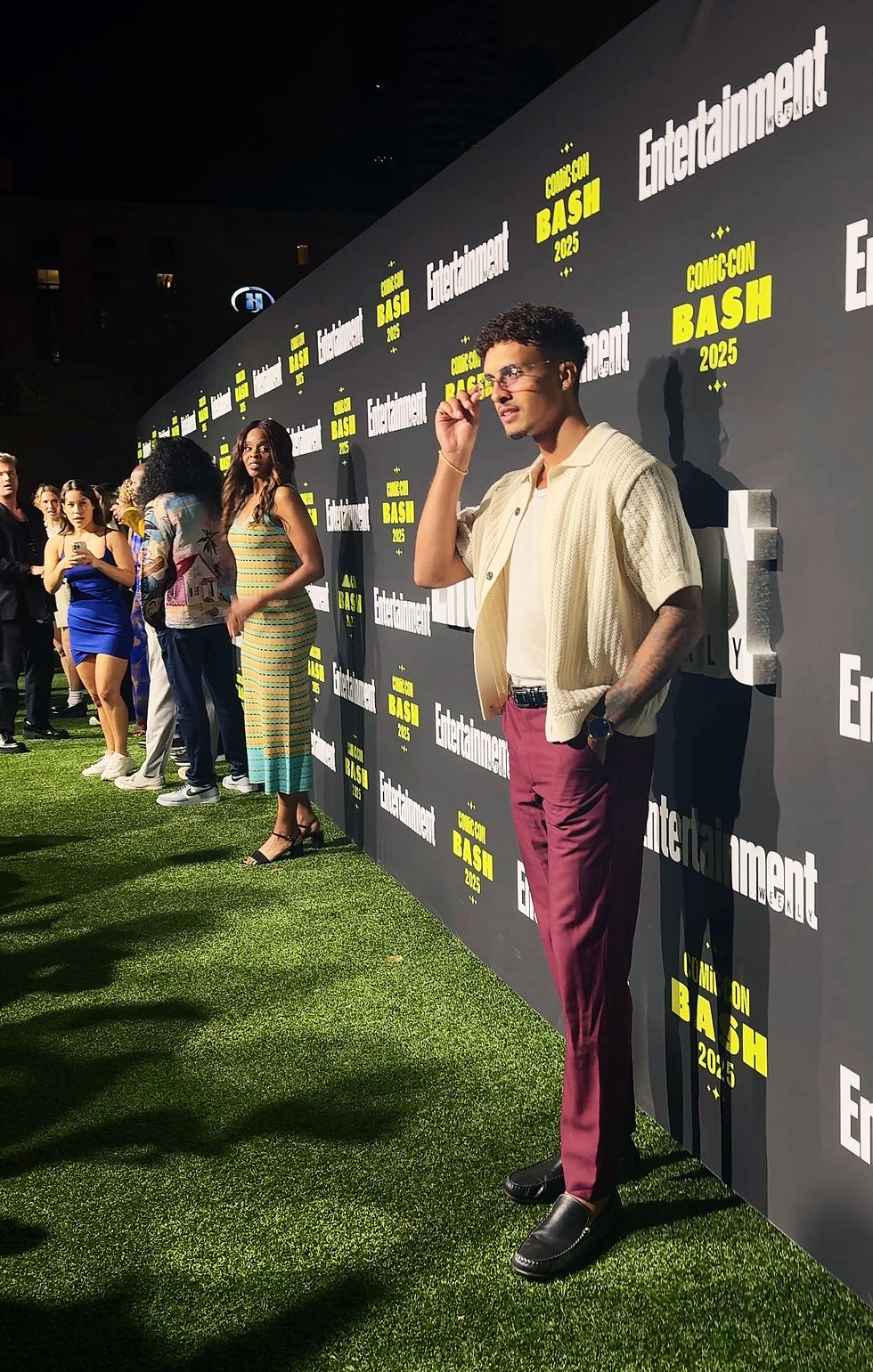 Brandon Jones Attends Entertainment Weekly’s Comic-Con Party 2025