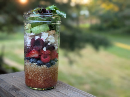 Berry Delicious Jars: Chicken Salad Edition