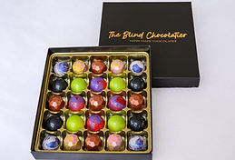Handmade chocolates by The Blind Chocolatier featured in Cambridge Rare Disease