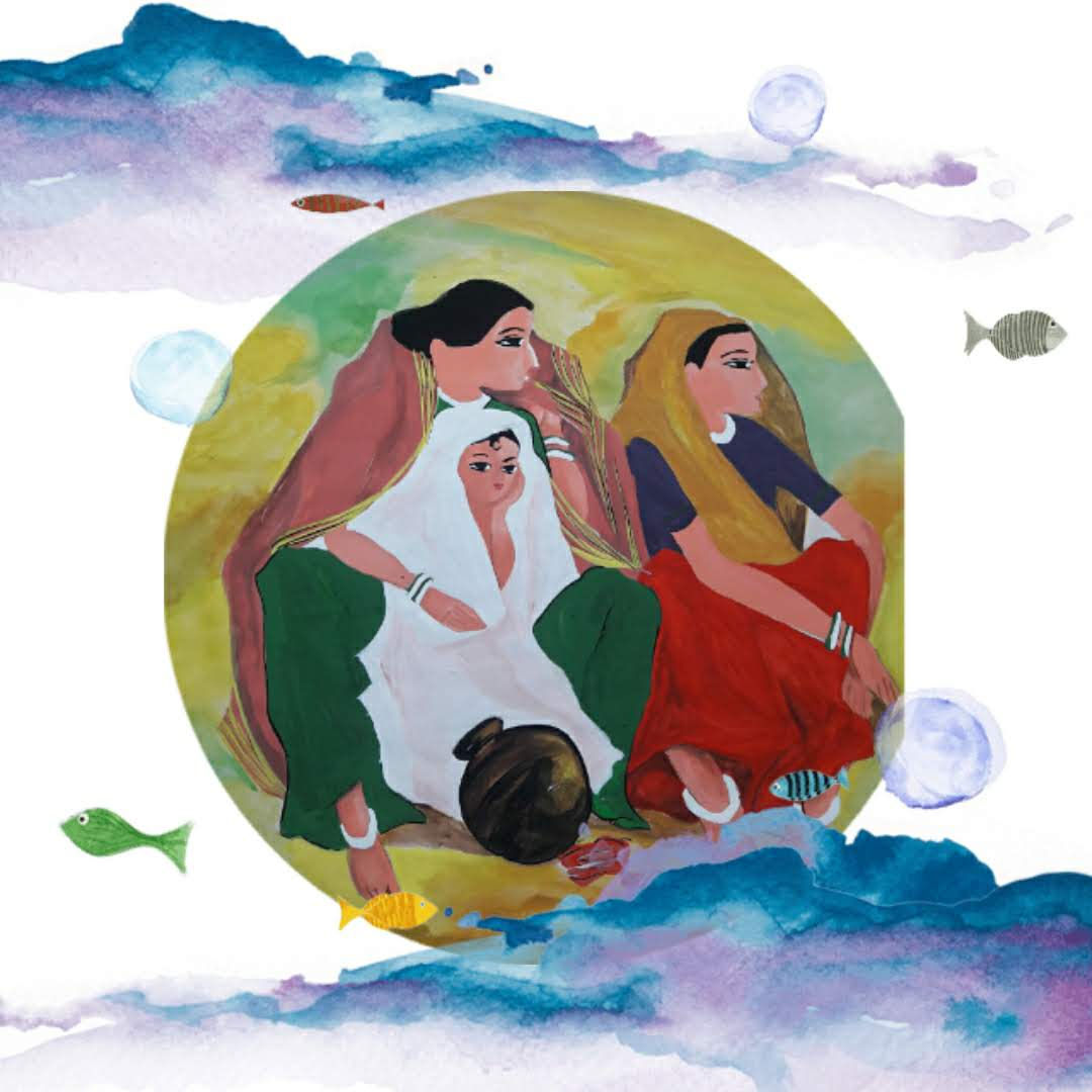 Poster Painting on poster Paper (unframed)