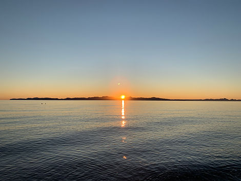 Sunrise in Loreto Baja California Sur