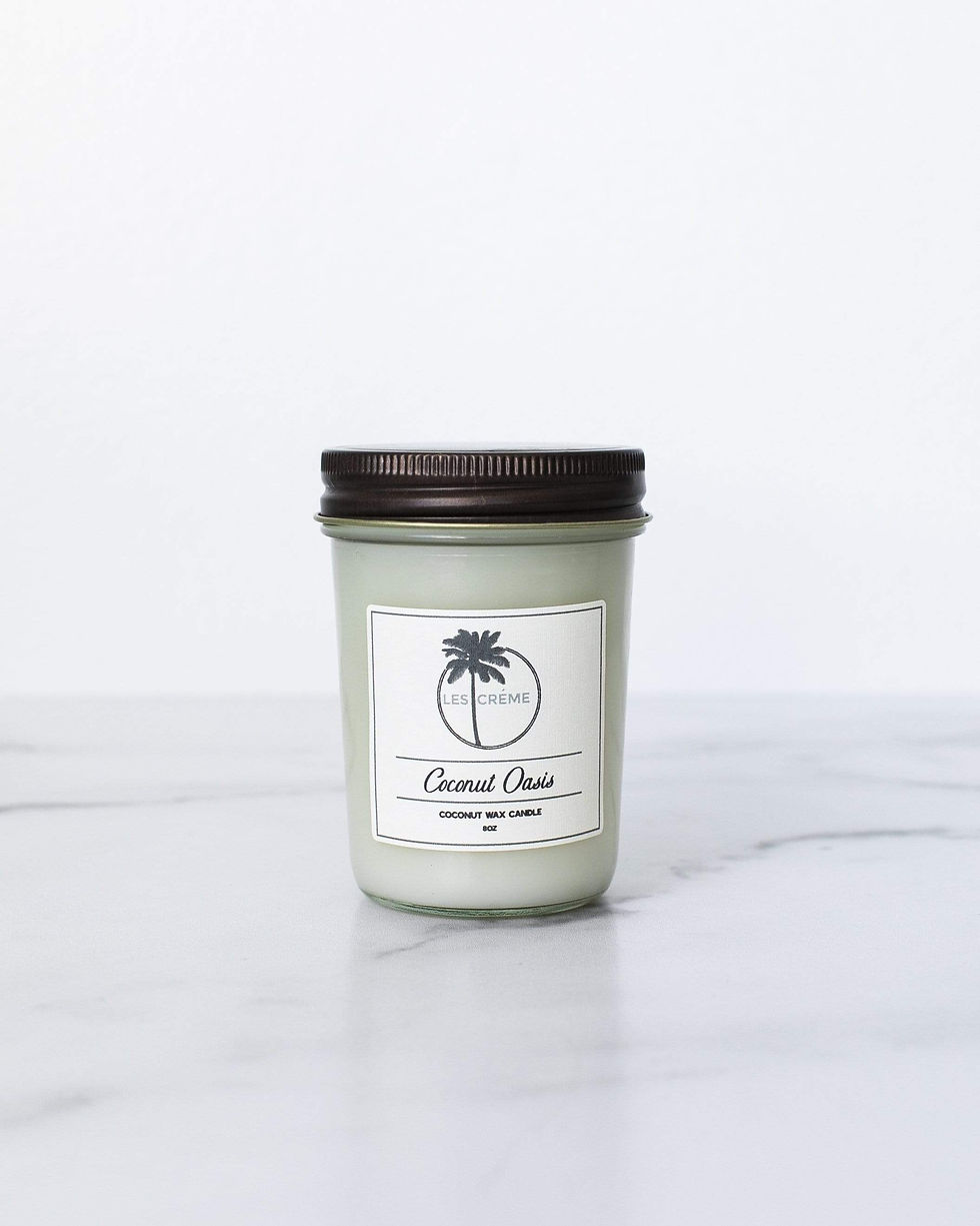 Thumbnail: Coconut Oasis Scent Coconut Wax Candle