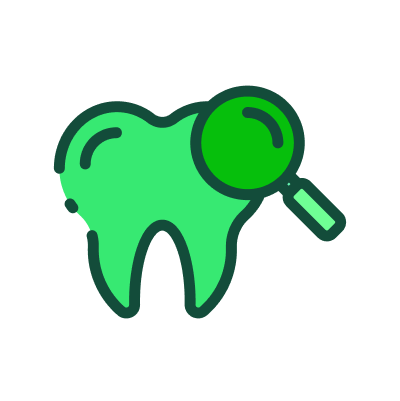 Dental care search icon