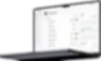 interactive looped app on desktop screen