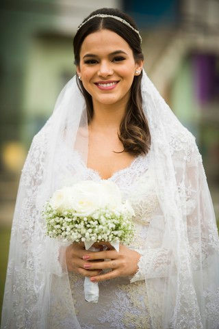 Marizete e Benjamim, finalmente se casaram em "I love Paraisópolis" no sábado.