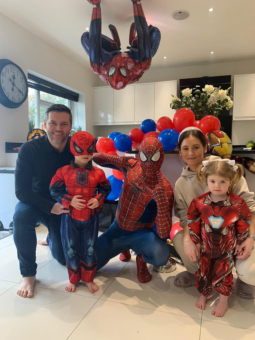 Spiderman visit