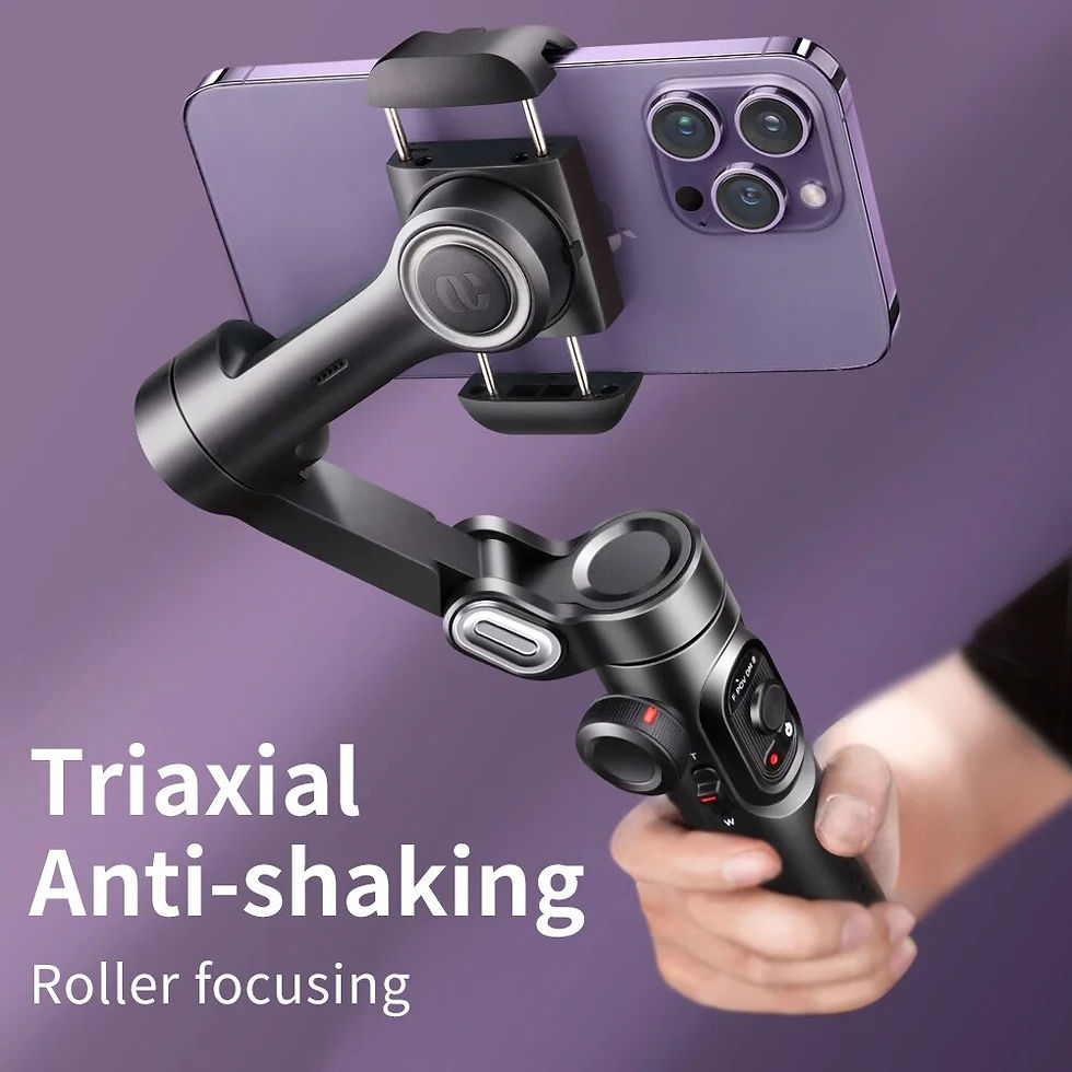 Thumbnail: AOCHUAN 3-Axis Handheld Gimbal Stabilizer SmartXE for Smartphone