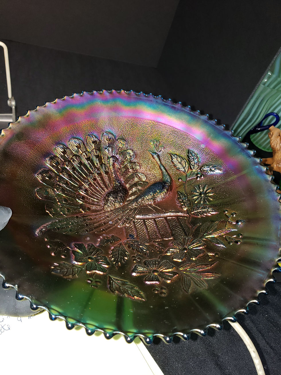 Thumbnail: RARE Renninger Blue P.O.F Plate