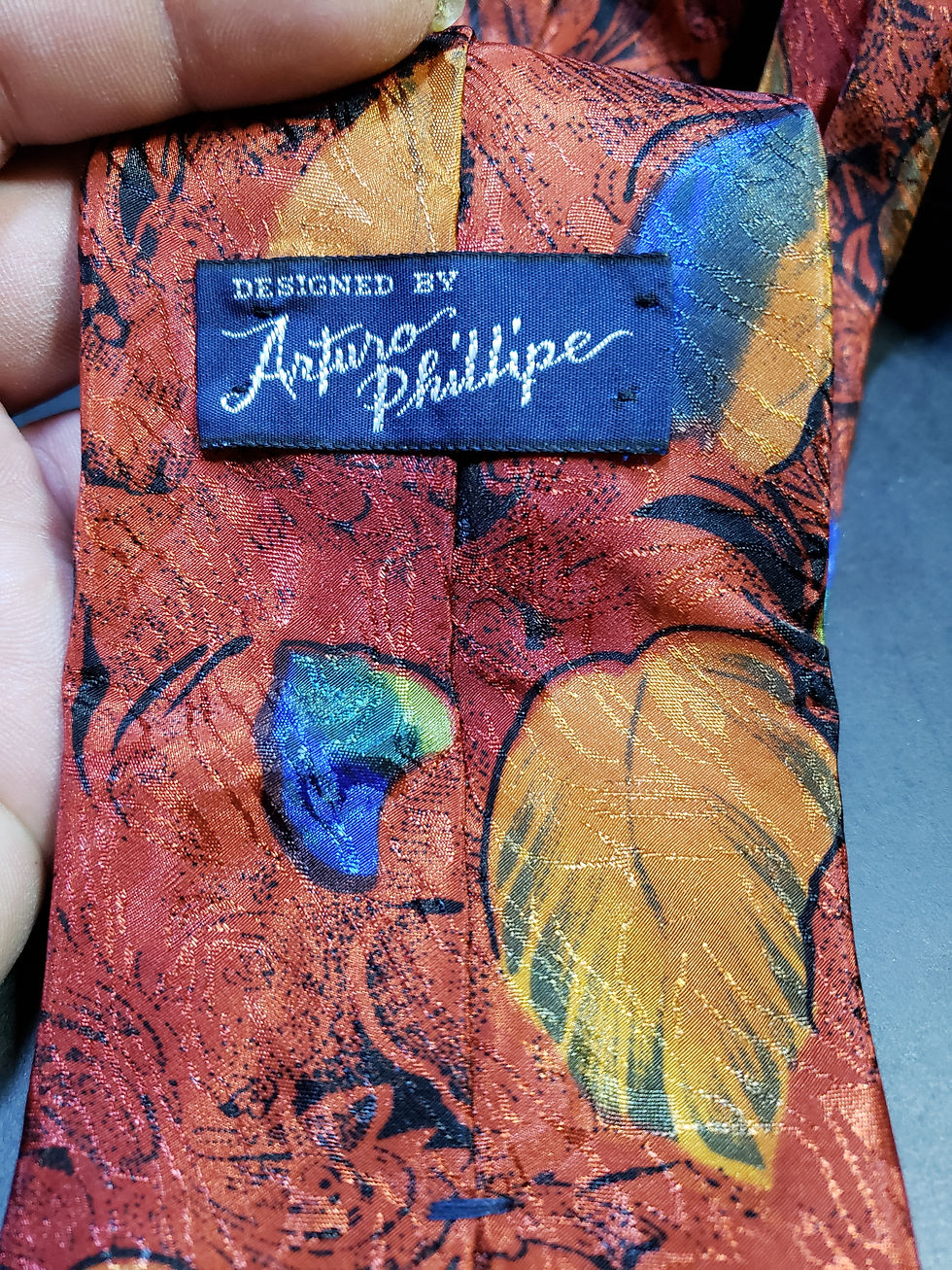 Thumbnail: A8 Auturo Phillipe Design Tie