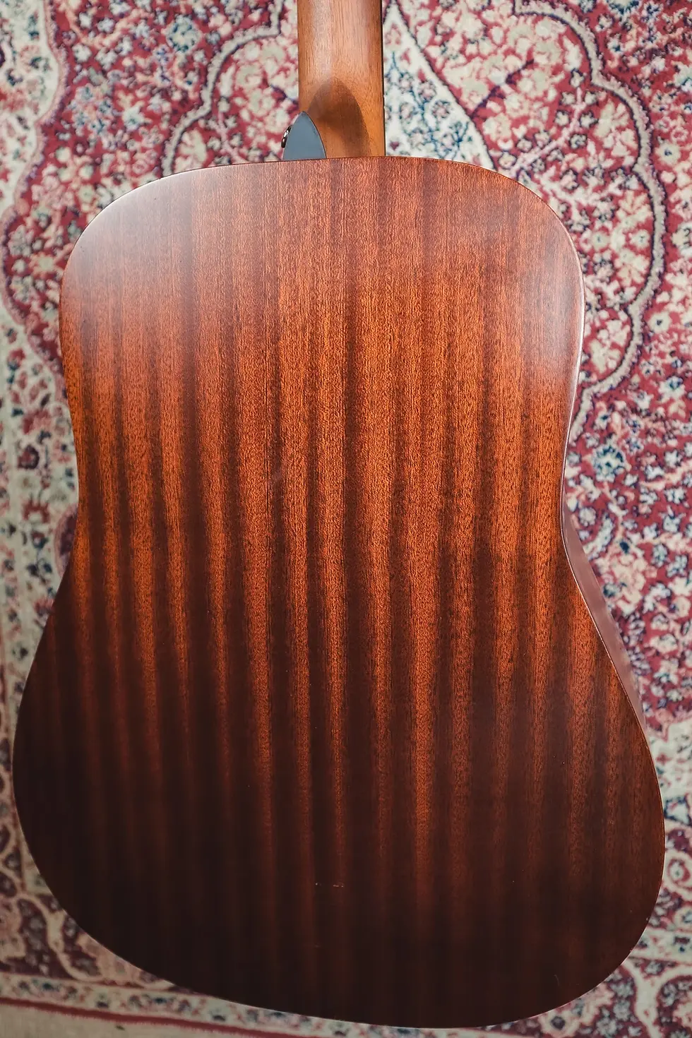 Thumbnail: Rear body view on Martin D-10E – Mahogany