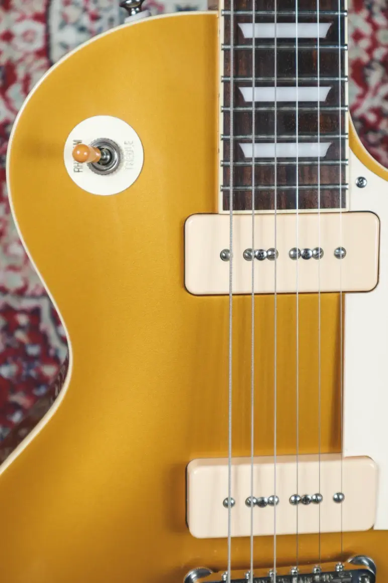 Thumbnail: Tokai Love Rock P90 pickups and Gold Top finish