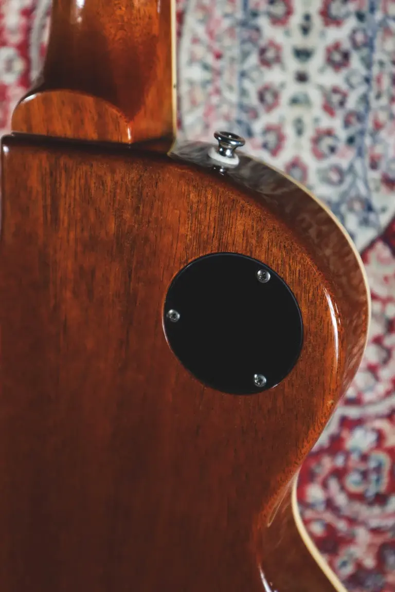 Thumbnail: Tokai Love Rock rear control cavity cover detail