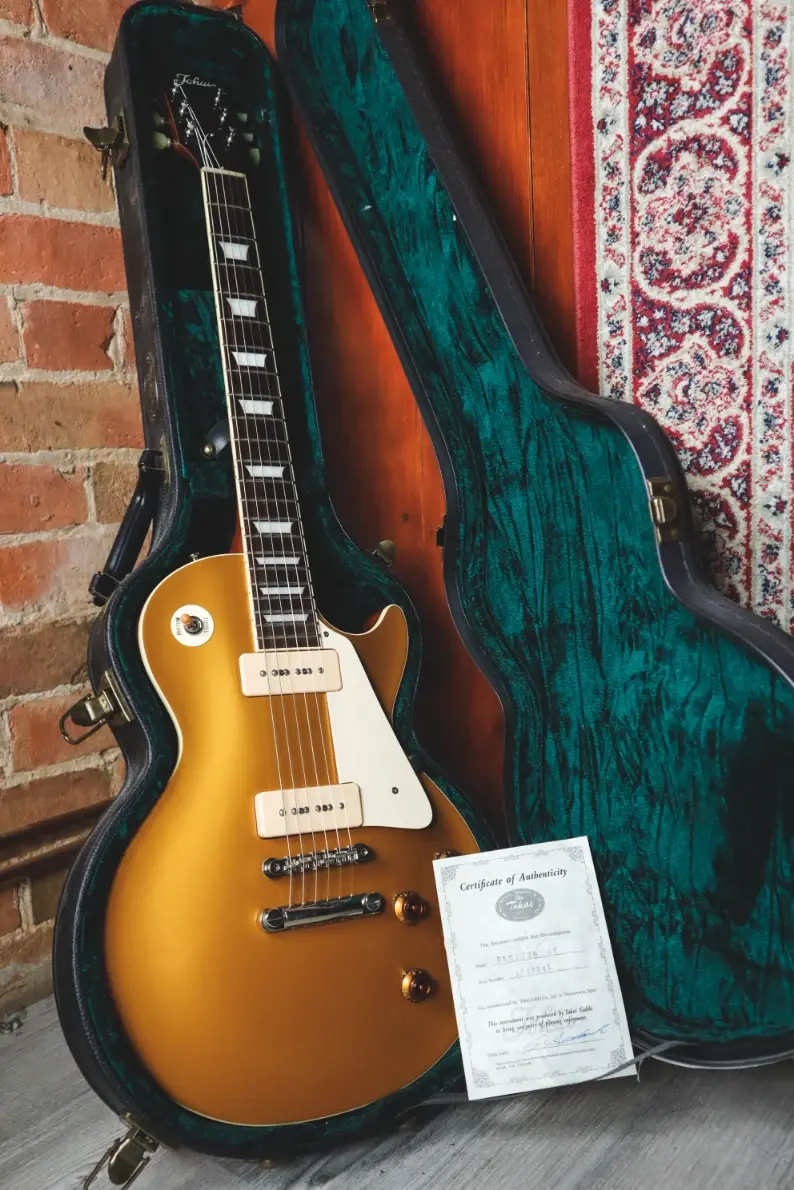 Thumbnail: Tokai Love Rock Gold Top with original hard case