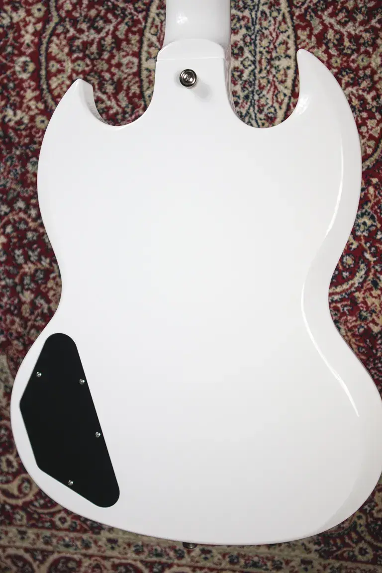 Thumbnail: Epiphone SG Standard Alpine White full rear view