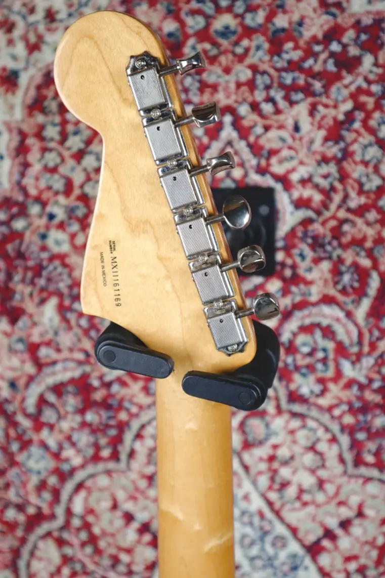 Thumbnail: Fender Classic Player Jazzmaster Special rear headstock