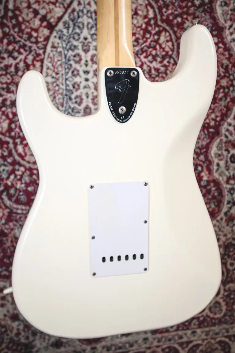 Thumbnail: Full rear body on 1975 Fender Stratocaster