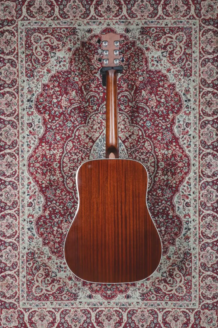 Thumbnail: Sigma DM-SG5+ acoustic guitar full rear view