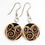 Thumbnail: Spiral Heart on Natural Cork Earrings