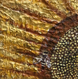 Bee Still Sunflower (SOLD)