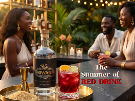 Summer of Red Drink - a red drink summer campaign title card