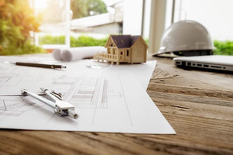 image-of-engineering-objects-on-workplace-top-view-construction-concept-engineering-tools-