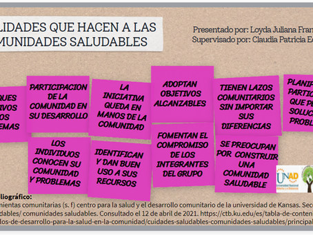 Habilidades que Hacen a las Comunidades Saludables