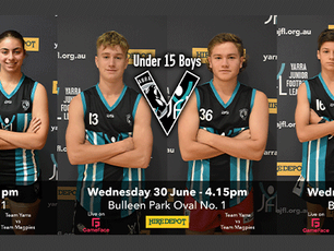 YMA Match Day 1 – U14 & 15 Boys, U15 Girls