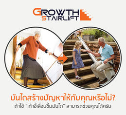 ถ้าบันไดที่บ้านกำลังสร้างปัญหาให้กับท่านหรือคนที่คุณรักแล้ว เราคิดว่าเก้าอี้เลื่อนขึ้นบันไดช่วยคุณได