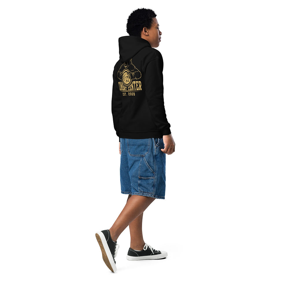 Miniaturbild: JUGEND Unisex Hoodie Ready4Combat Gold Edition