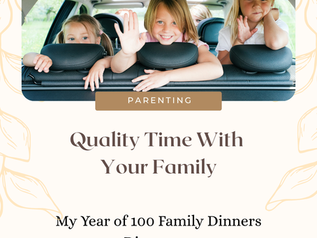 Week 19: One Dinner, a Car Full of Memories, and the Start of Summer