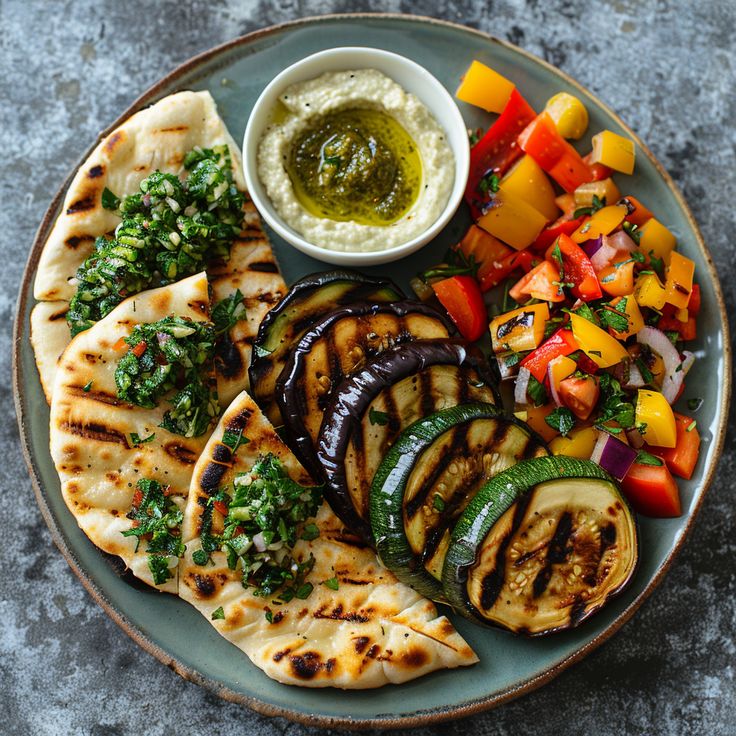 Arranged Food and Objects