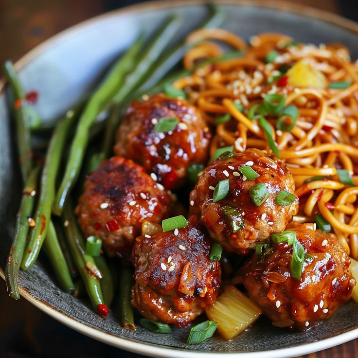 Arranged Food and Objects