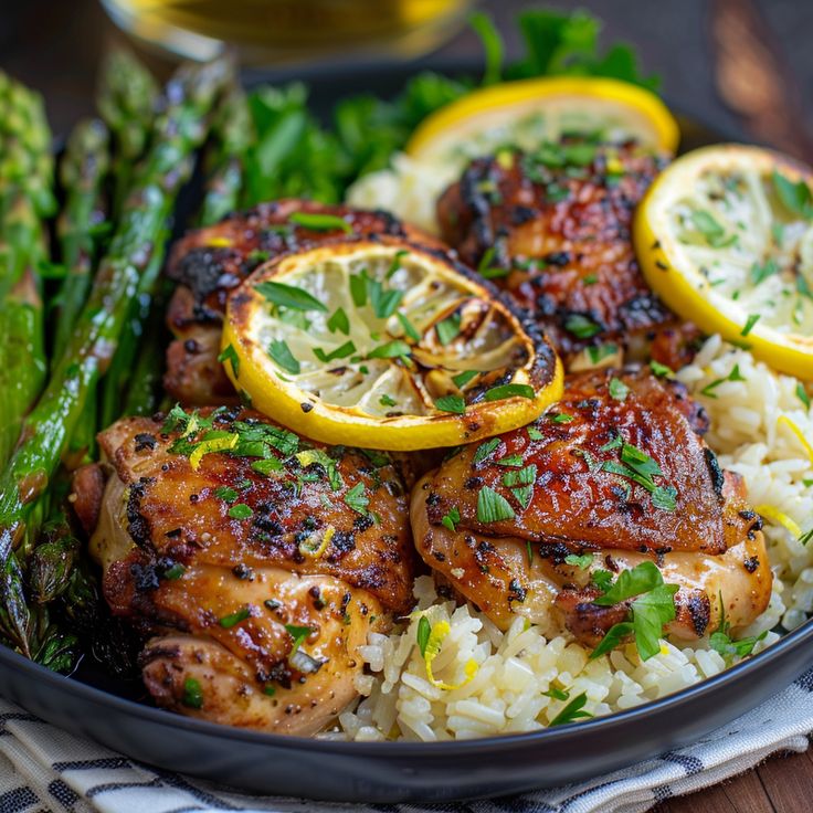 Arranged Food and Objects
