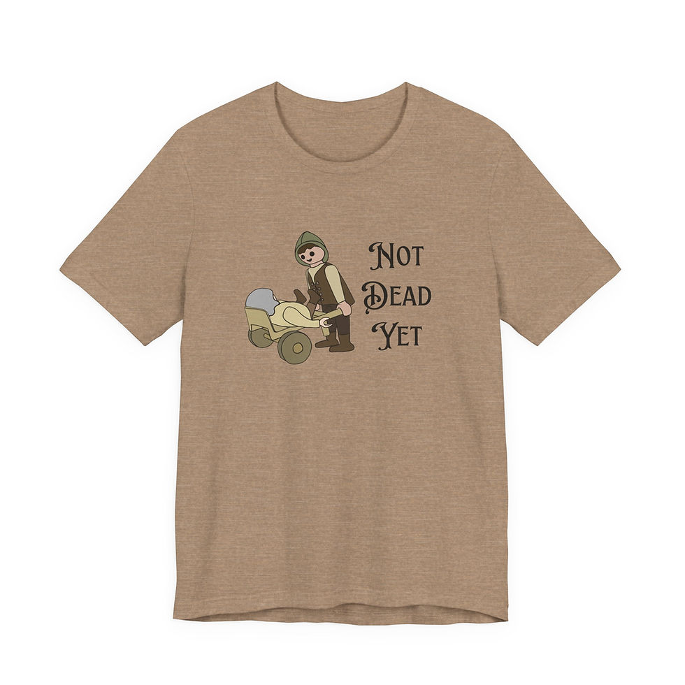 Thumbnail: Holy Grail Toys Unisex Graphic Print T-Shirt Retro Vintage Comedy Film